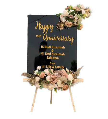 Papan Bunga Akrilik Patean